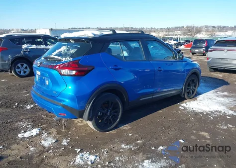 2023 Nissan Kicks Sr Xtronic Cvt z USA, uszkodzony, nr VIN 3N1CP5DV1PL555163